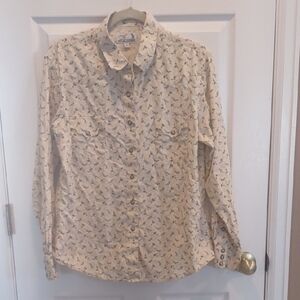 Floral Button-Up Shirt